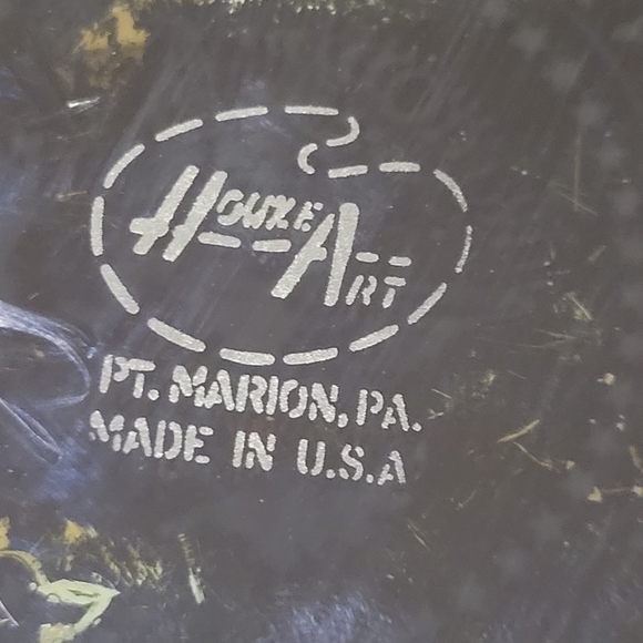 Vtg 70's Fluted Ashtray President Seal Monuments - Picture 5 of 5